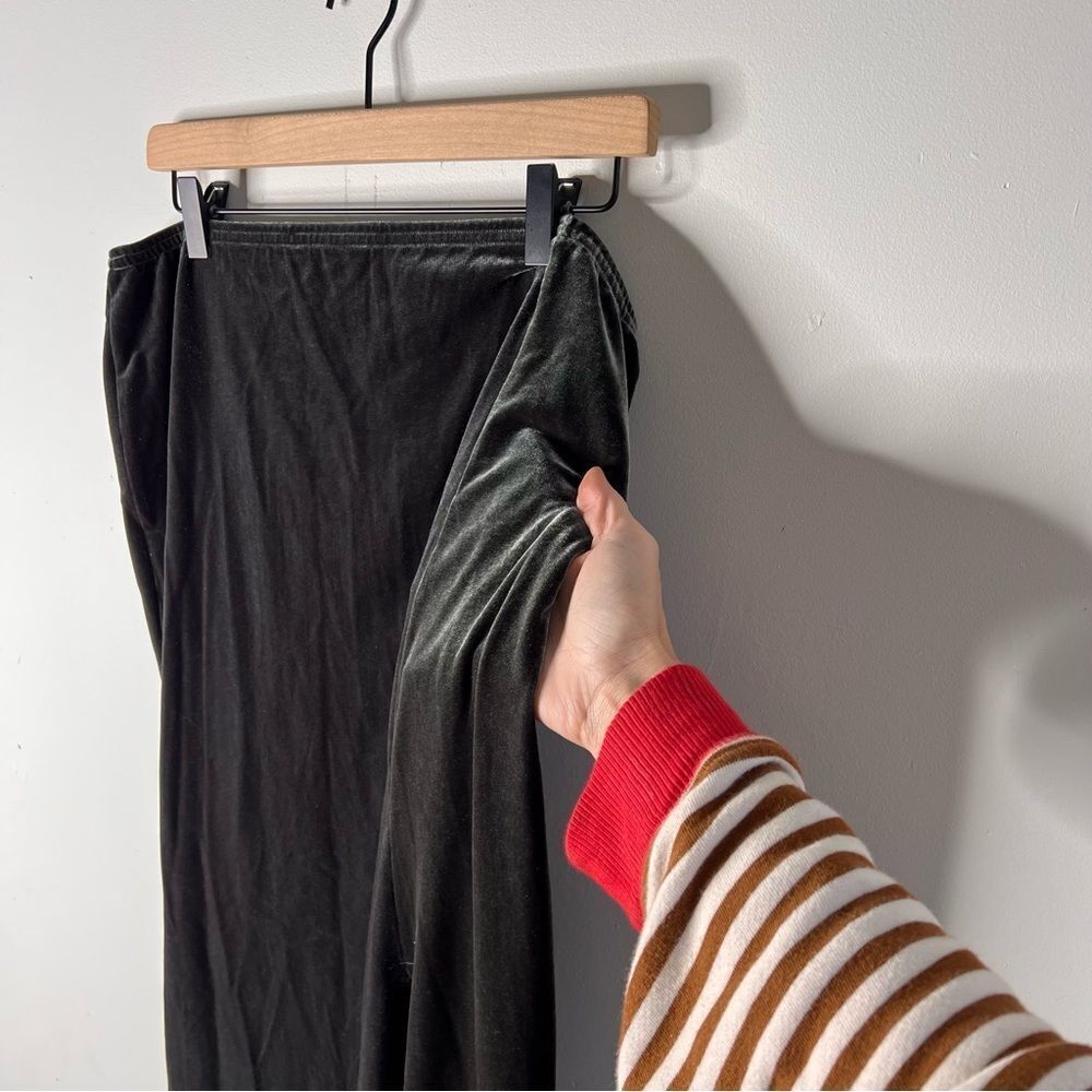 Vintage Velvet Maxi Skirt | Kathie Lee Collection XL | Holiday New Year Party